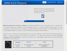 Tablet Screenshot of bmwaca.com